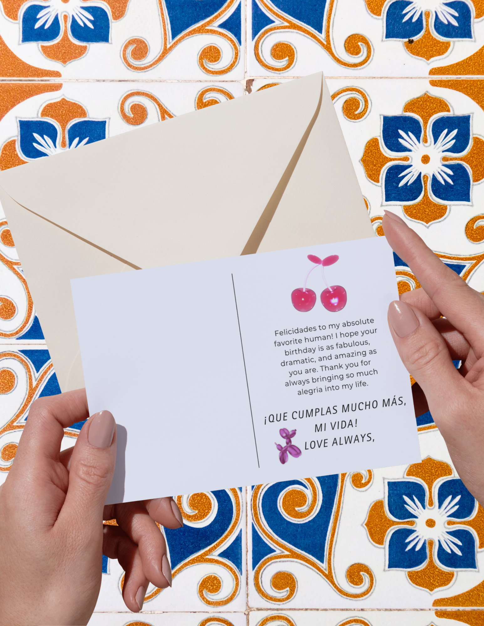 Pack of 4 Spanglish Birthday Cards