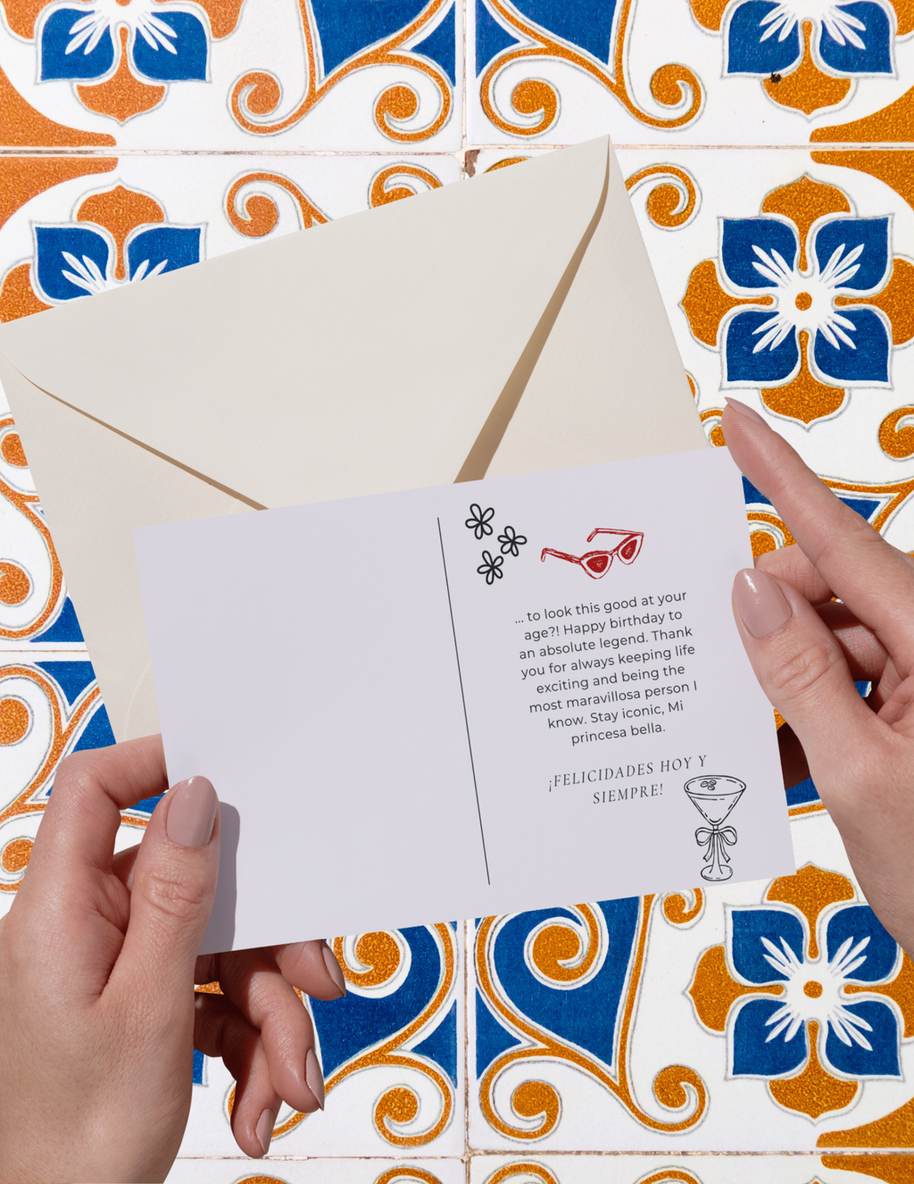 Pack of 4 Spanglish Birthday Cards