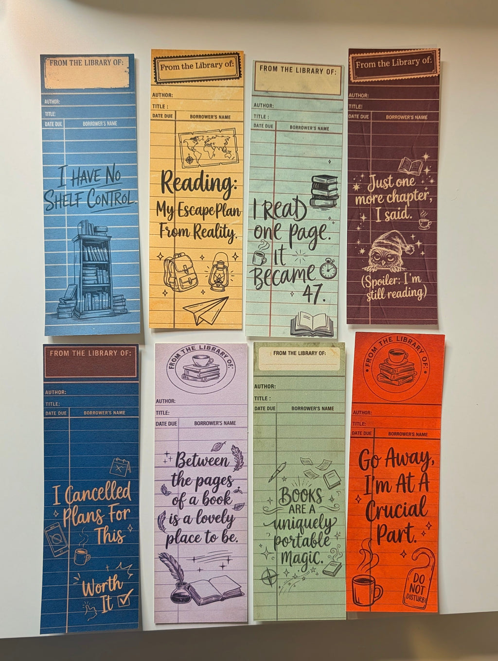 The Vintage Library Card Collection