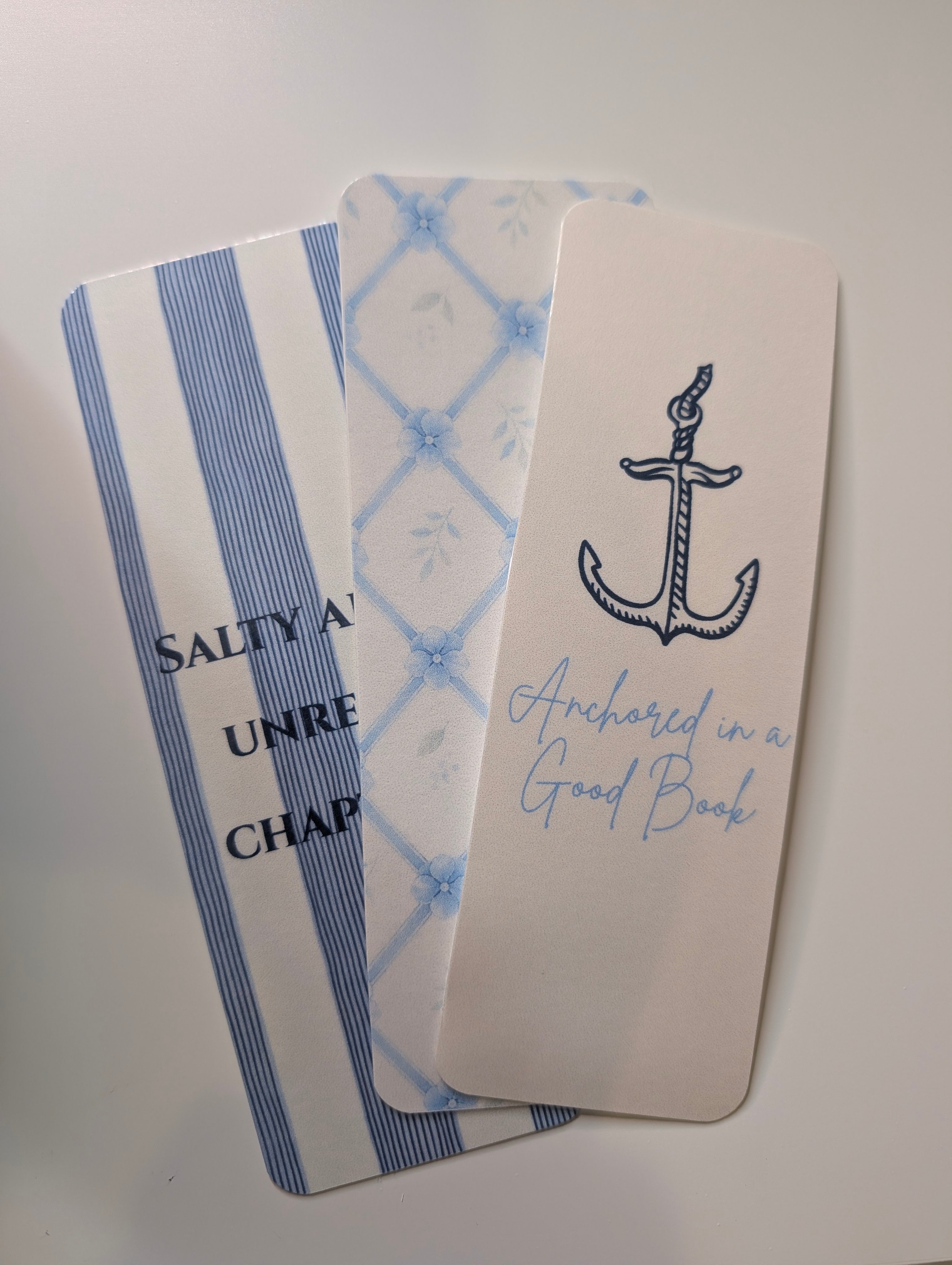 The Cape Cod Summer Maritime Bookmark Trio