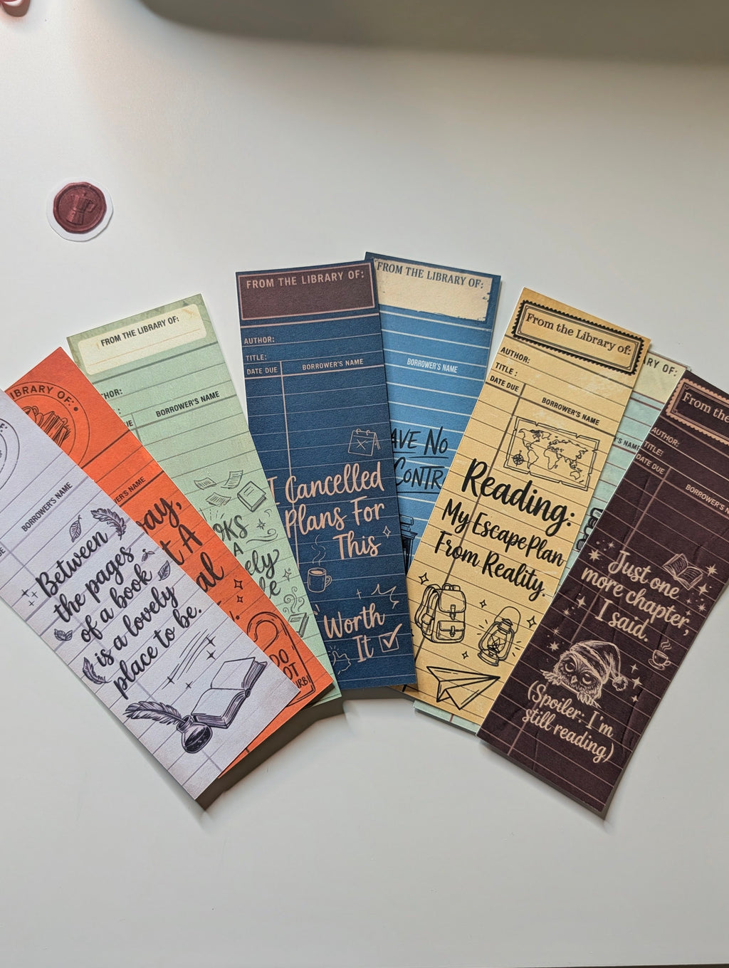 The Vintage Library Card Collection